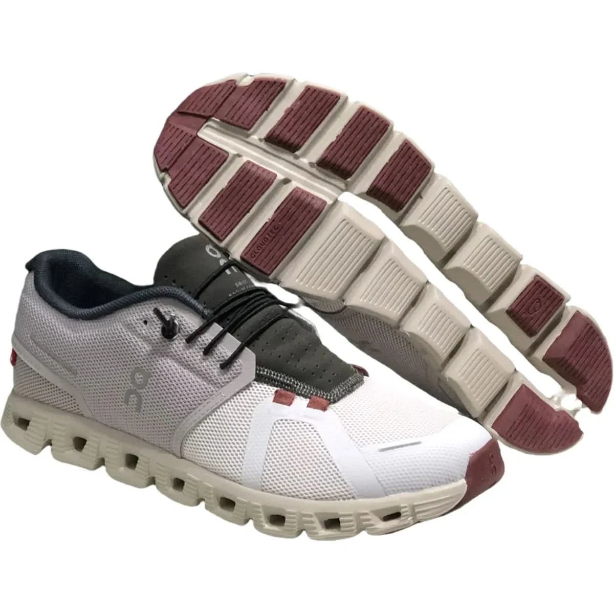 On Cloud 5 Women's Pearl White Fog White - Onsrunners