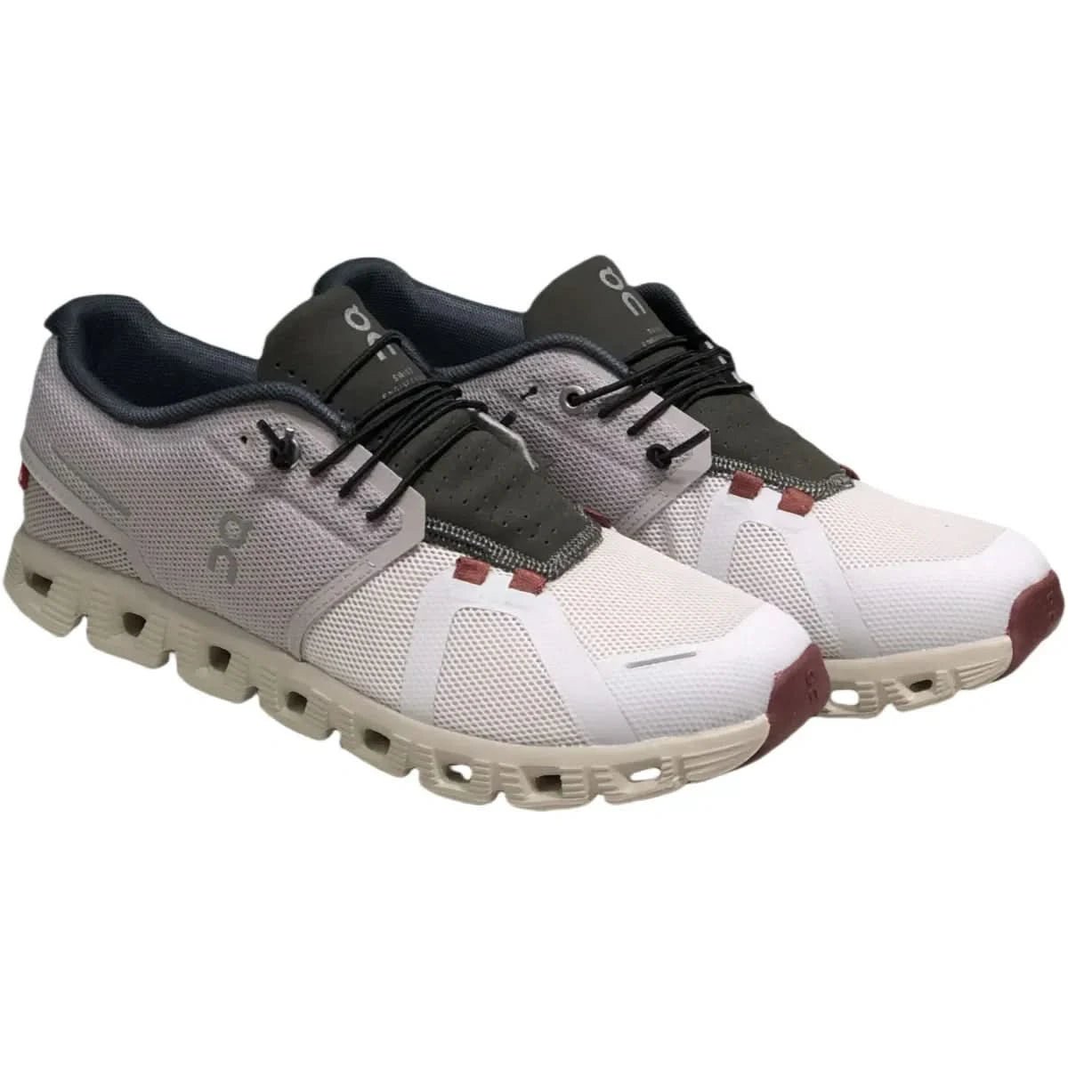 On Cloud 5 Women's Pearl White Fog White - Onsrunners
