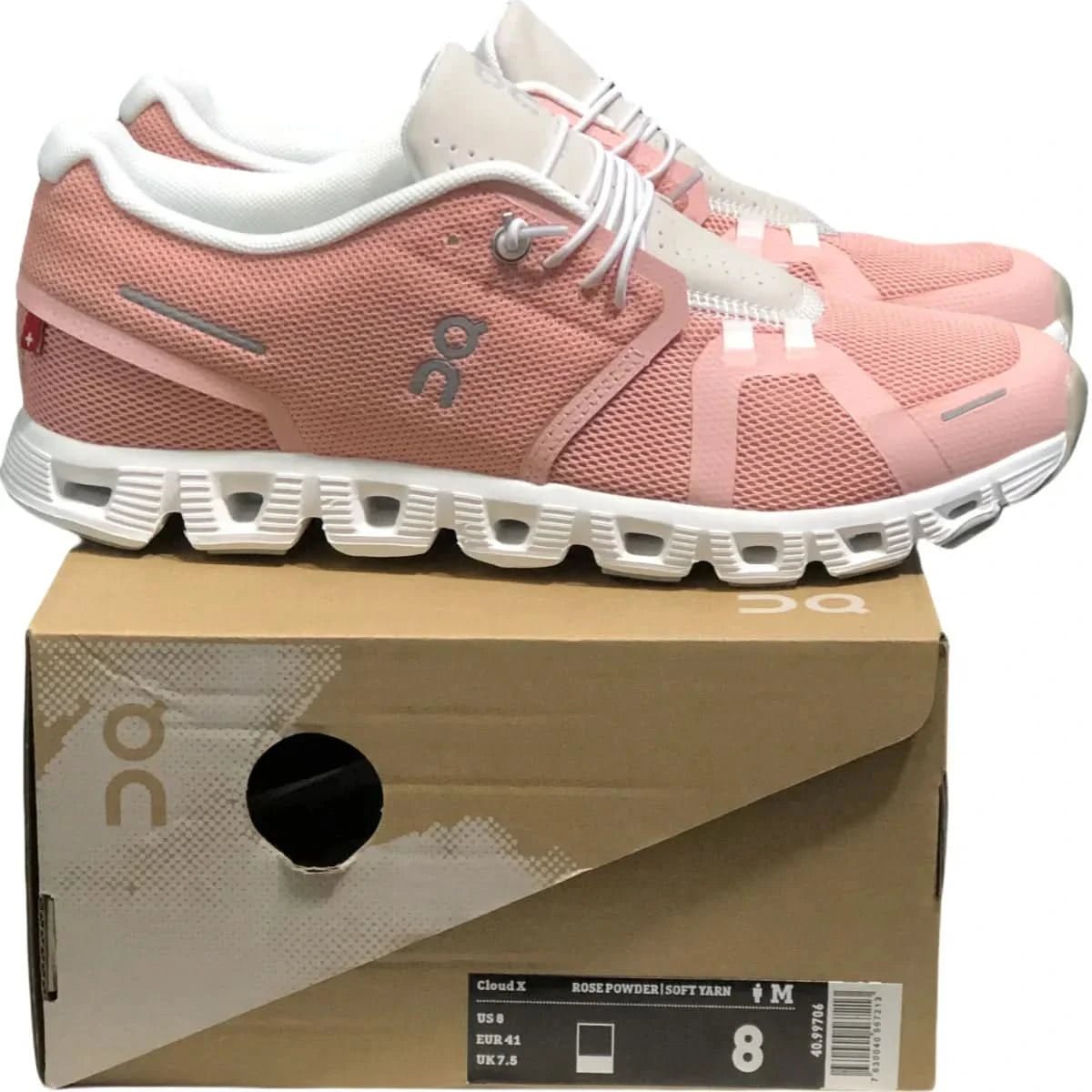 On Cloud 5 Women's Rose powder/shell powder - Onsrunners