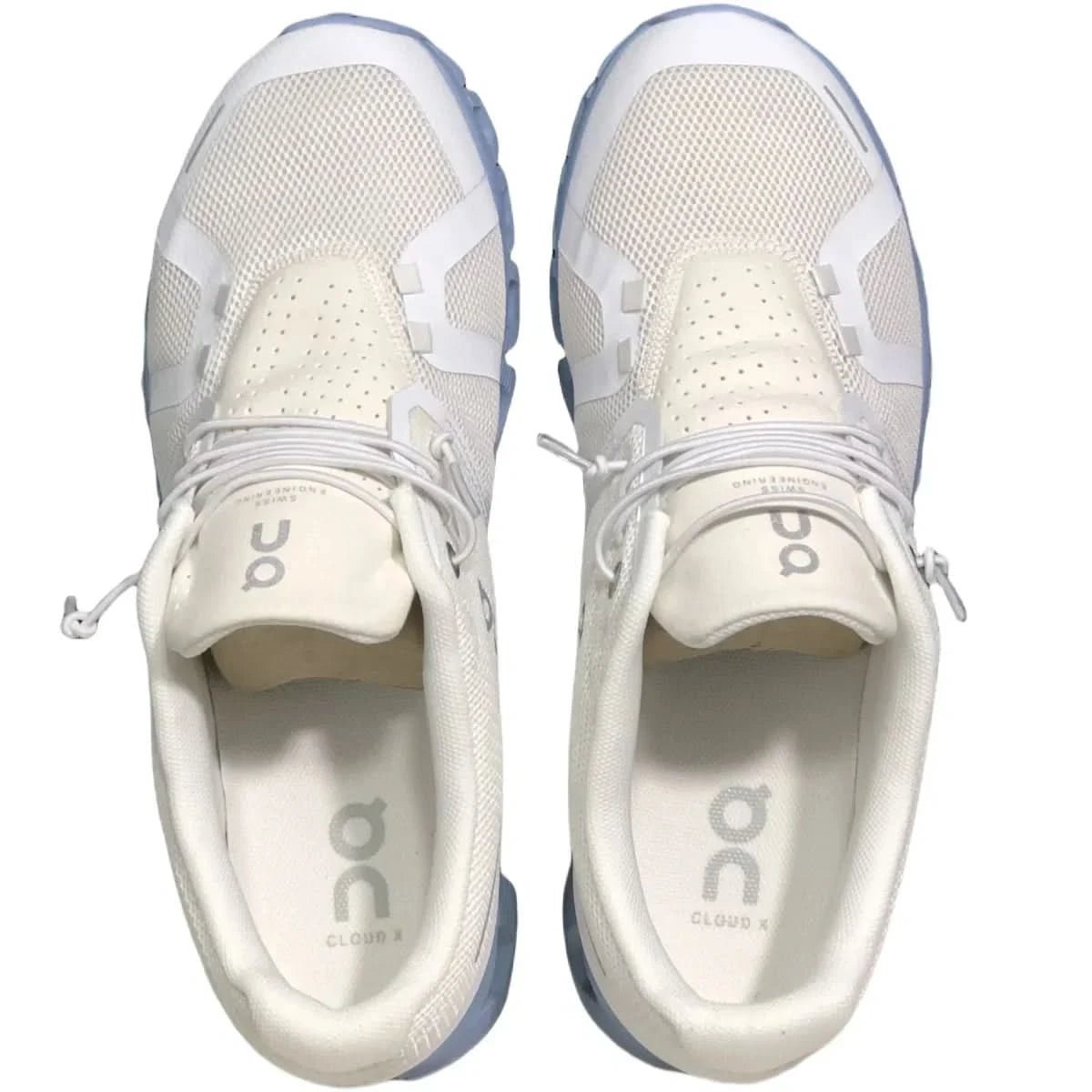 On Cloud 5 Women's White light/grey blue - Onsrunners