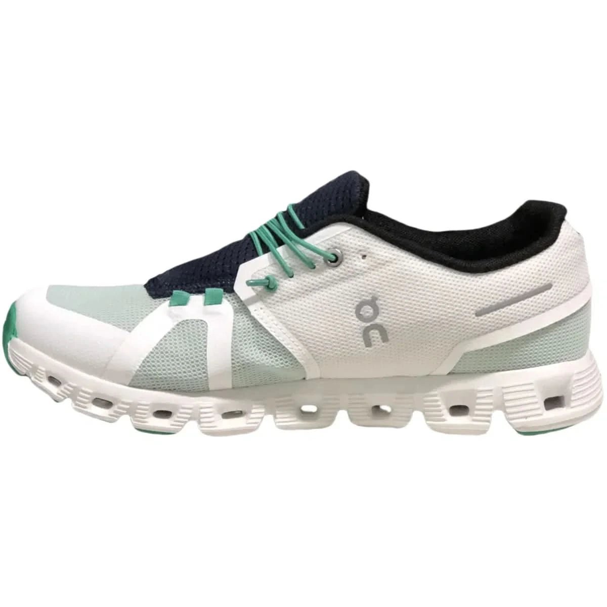 On Cloud 5 Women's White Stream Green - Onsrunners