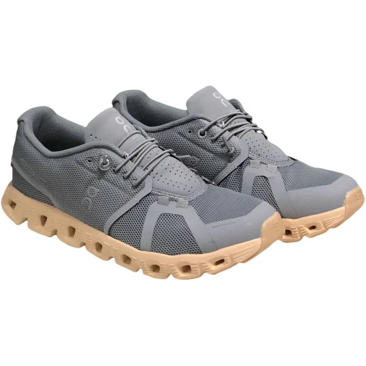 On Cloud 5 Women's Zinc Ash Shell Pcwder - Onsrunners