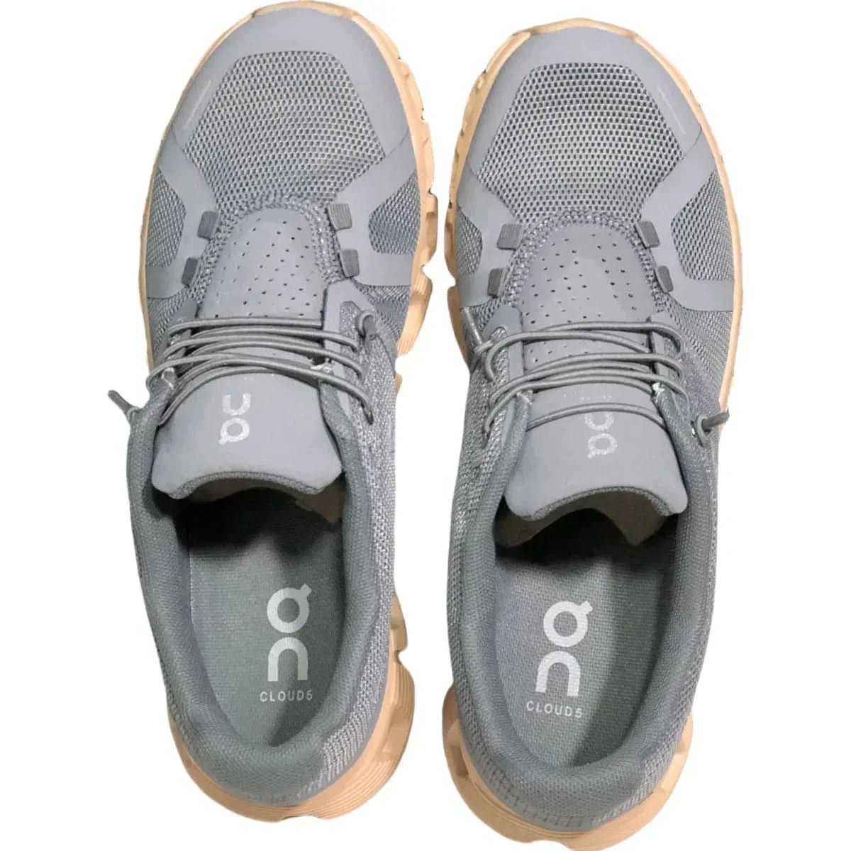 On Cloud 5 Women's Zinc Ash Shell Pcwder - Onsrunners