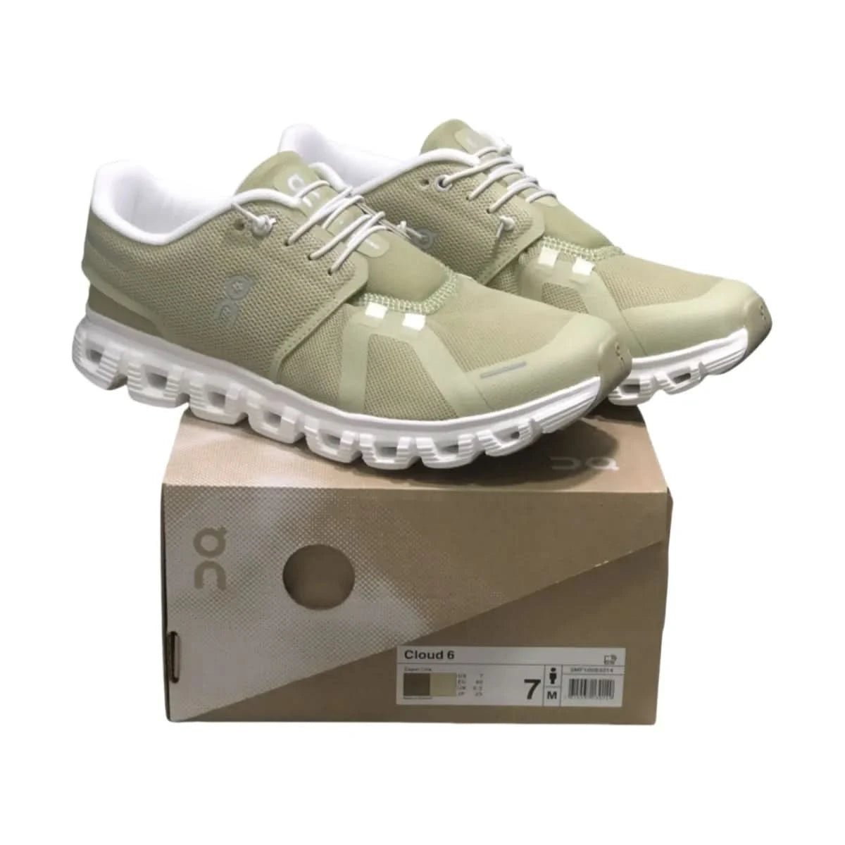 On Cloud 6 Men's Green/Grey - Onsrunners