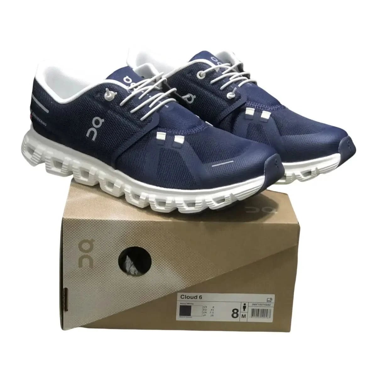 On Cloud 6 Men's Navy/White - Onsrunners