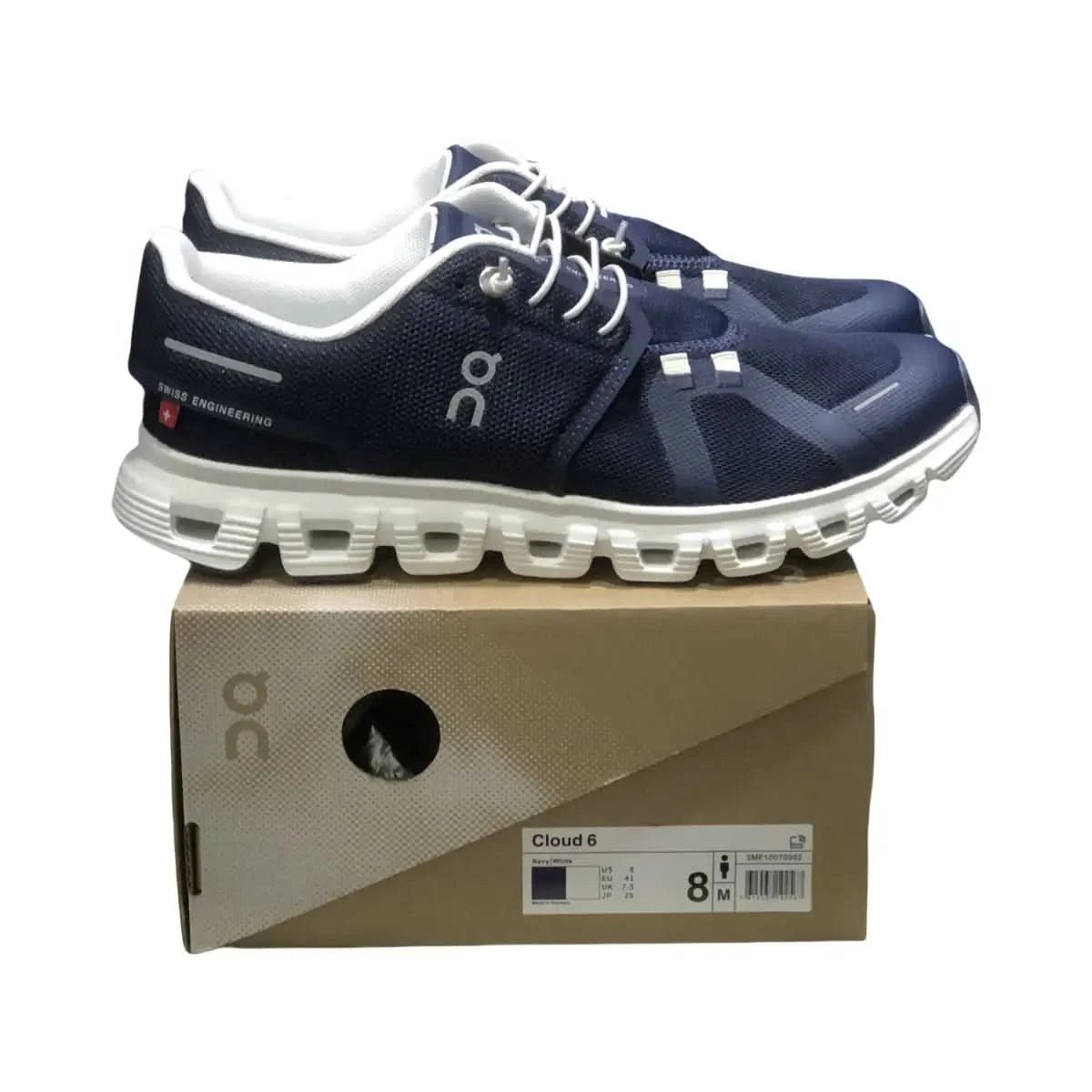 On Cloud 6 Men's Navy/White - Onsrunners