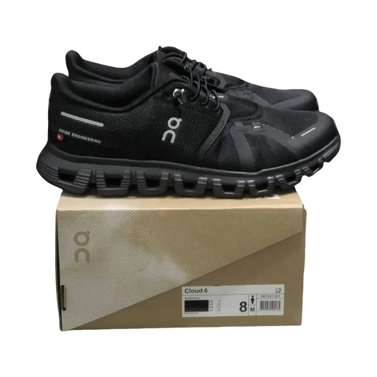 On Cloud 6 Women's All Black - Onsrunners