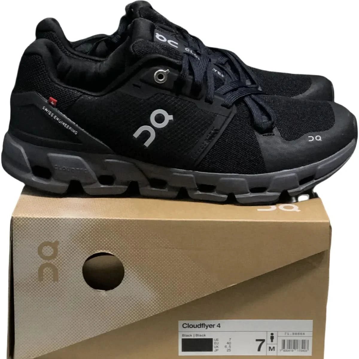 On Cloudflyer 4 Men's Black - Onsrunners