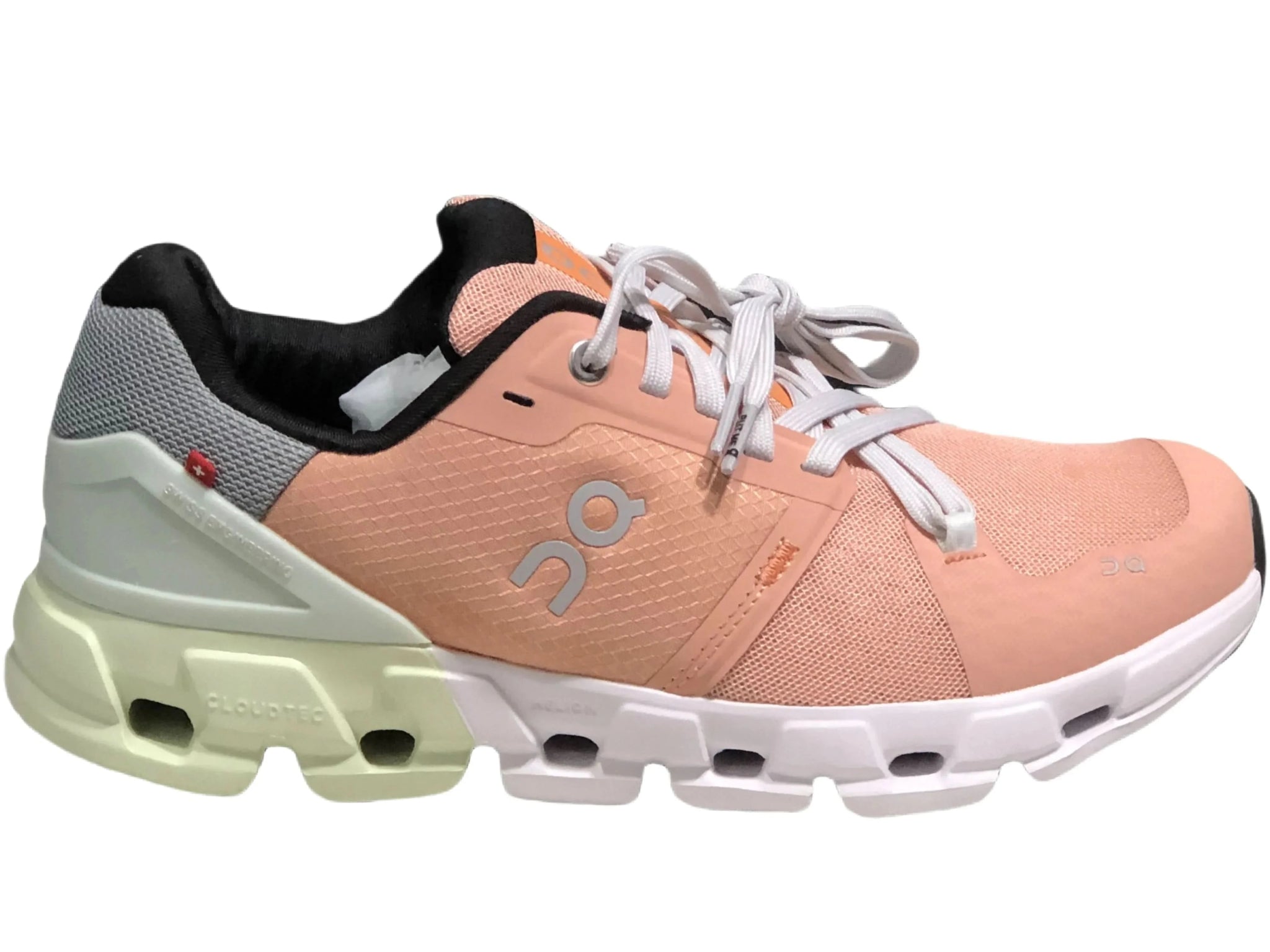 On Cloudflyer 4 Men's Peach/Green - Onsrunners
