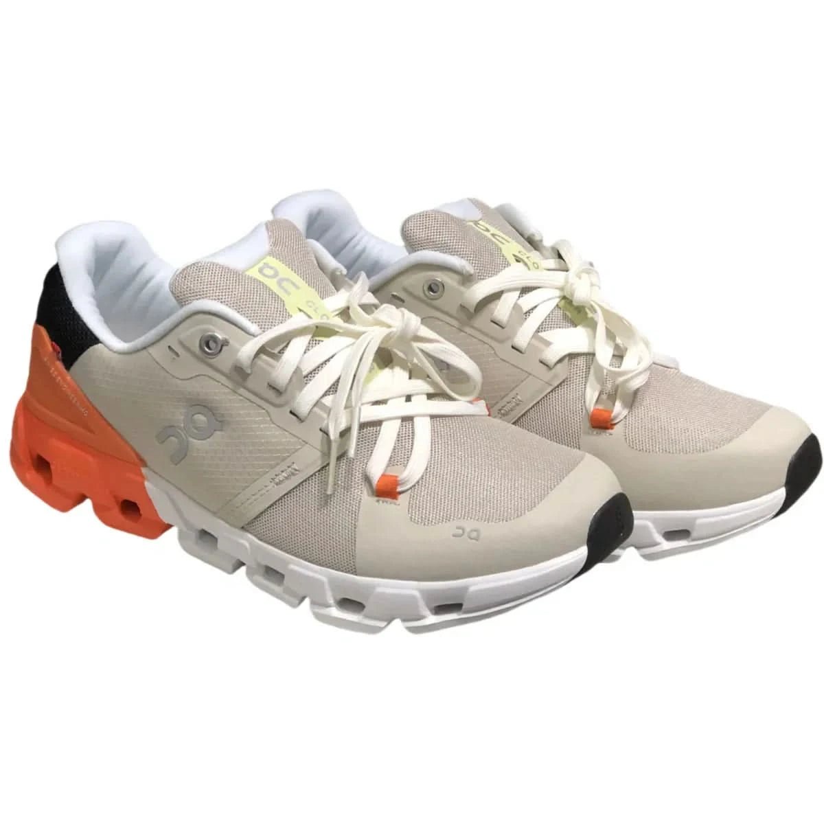 On Cloudflyer 4 Women's Gray/Orange - Onsrunners