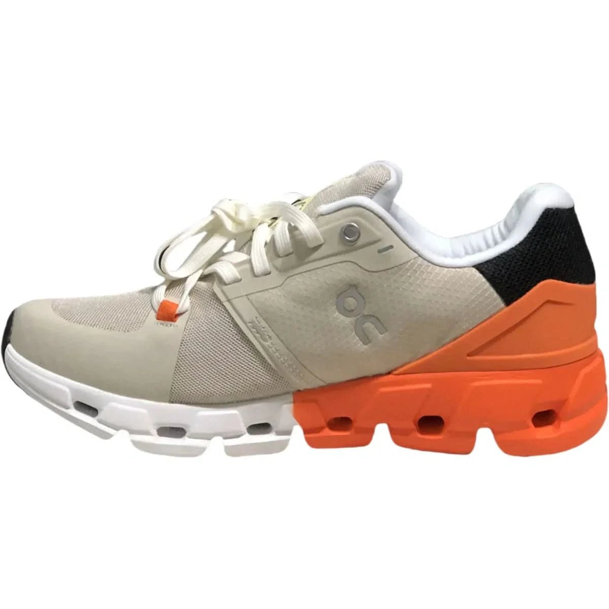 On Cloudflyer 4 Women's Gray/Orange - Onsrunners