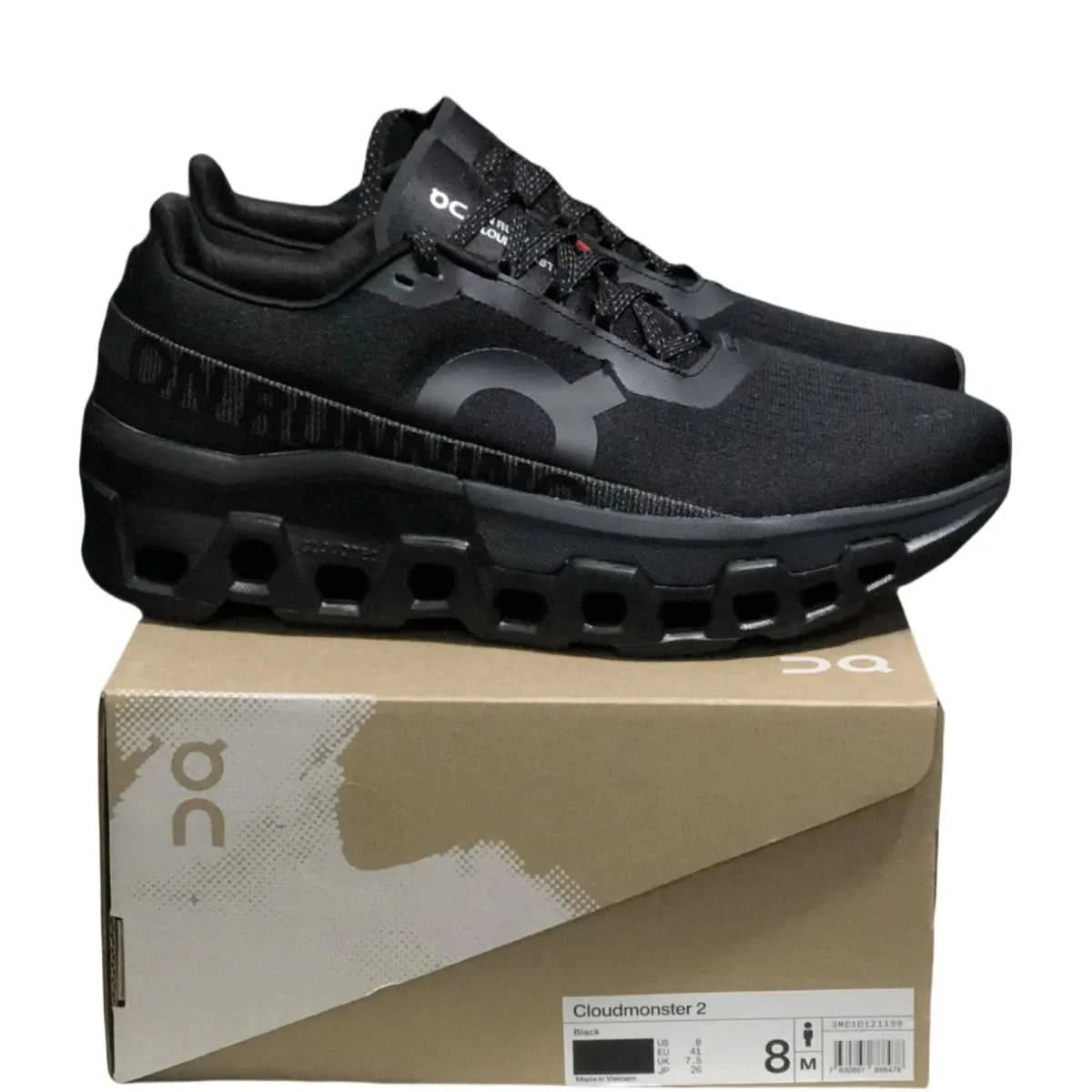On Cloudmonster 2 Men's All Black - Onsrunners