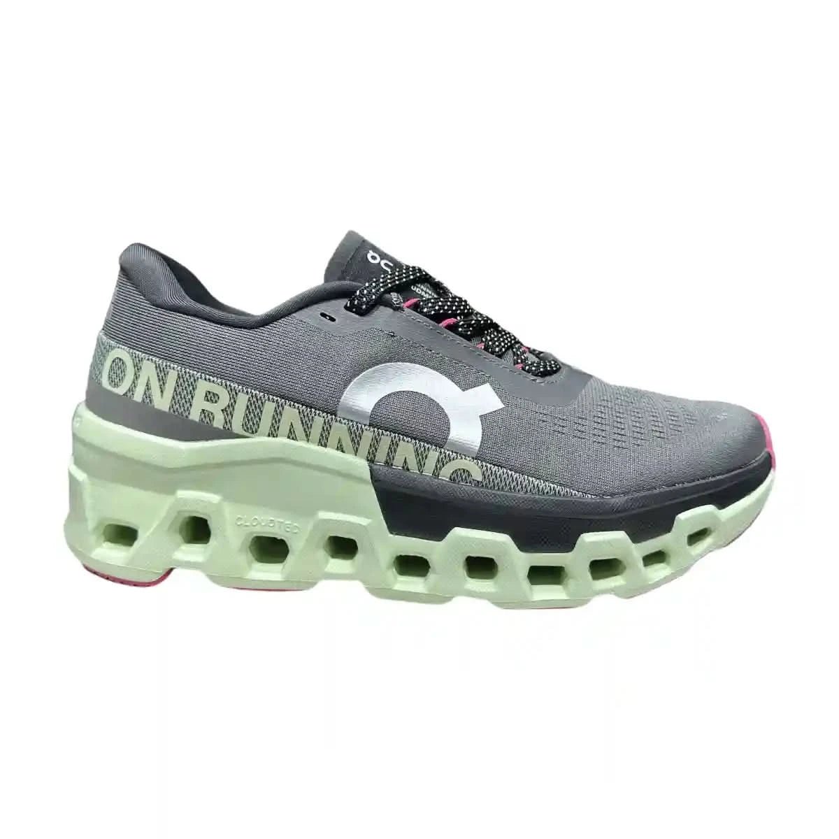 On Cloudmonster 2 Men's Almond/Lima Bean Green - Onsrunners