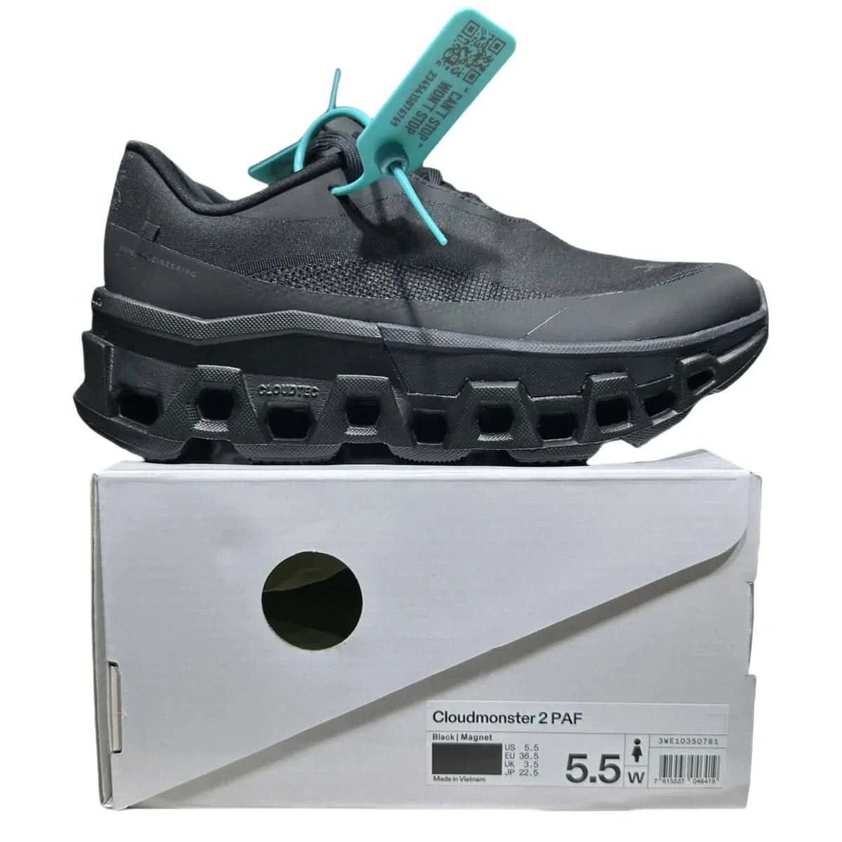 On Cloudmonster 2 PAF Men's Black - Onsrunners