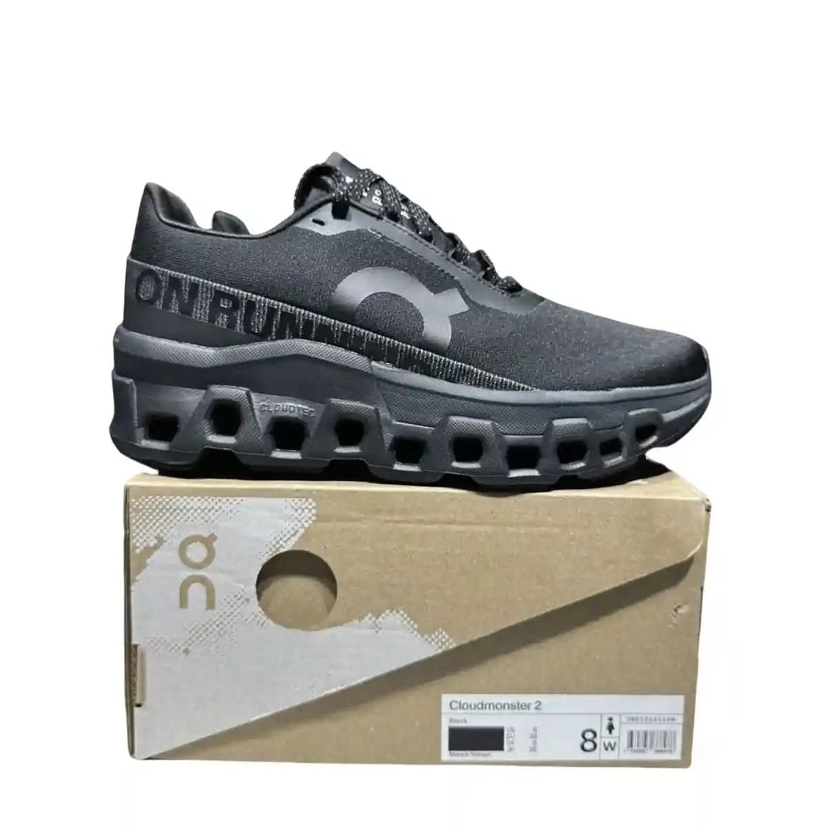 On Cloudmonster 2 Women's Black - Onsrunners