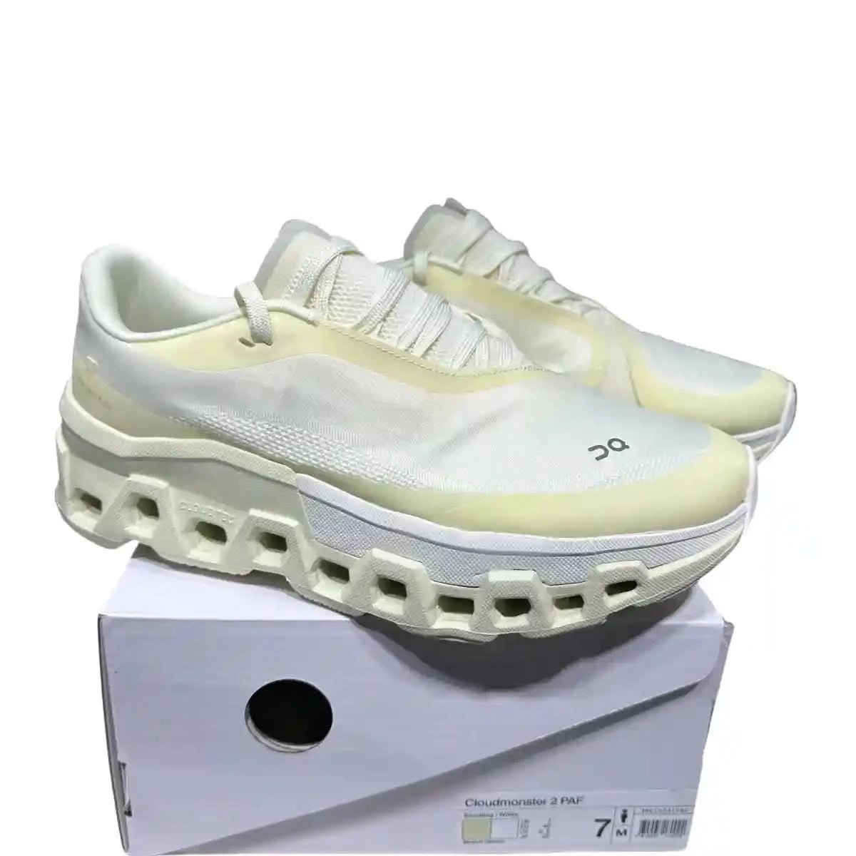 On Cloudmonster 2 Women's Cream x PAF Collaboration - Onsrunners