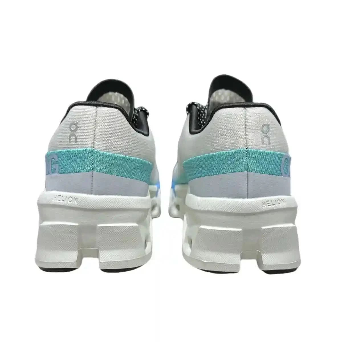 On Cloudmonster 2 Women's White/Blue - Onsrunners