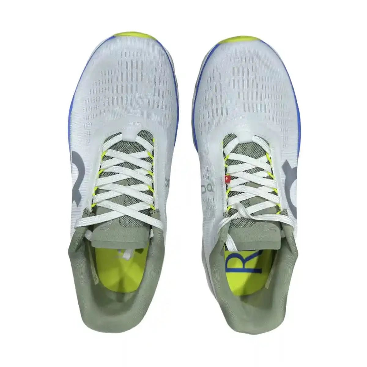 On Cloudmonster 2 Women's White/Cyan Blue - Onsrunners