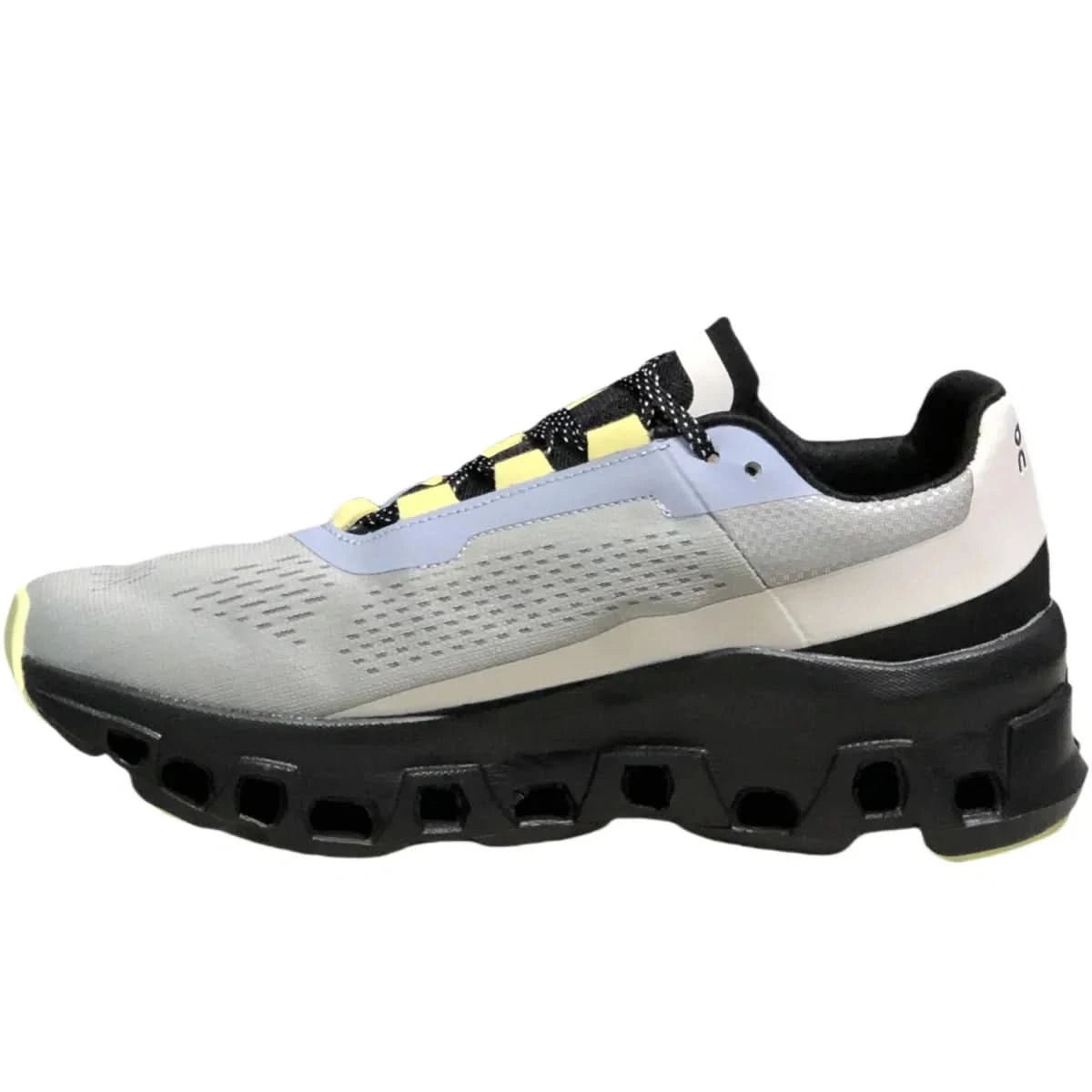 On Cloudmonster Men's Black/Grey - Onsrunners