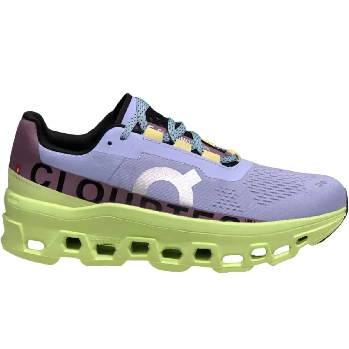 On Cloudmonster Men's Green/Blue - Onsrunners