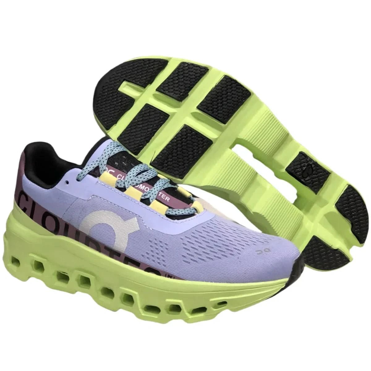 On Cloudmonster Men's Green/Blue - Onsrunners