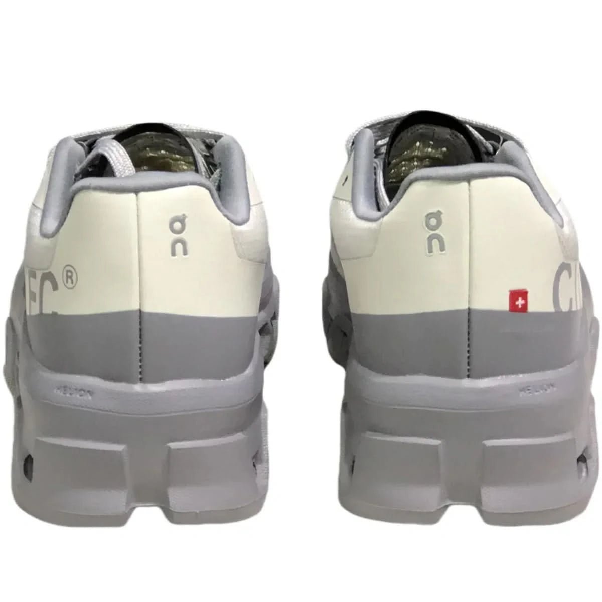 On Cloudmonster Men's White/Grey - Onsrunners