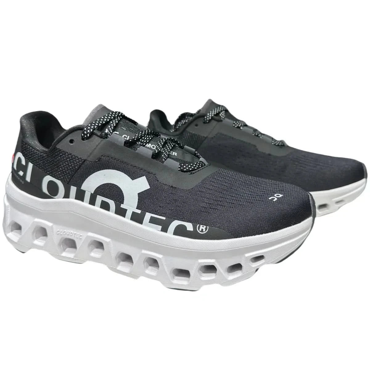 On Cloudmonster Women's Black/White - Onsrunners