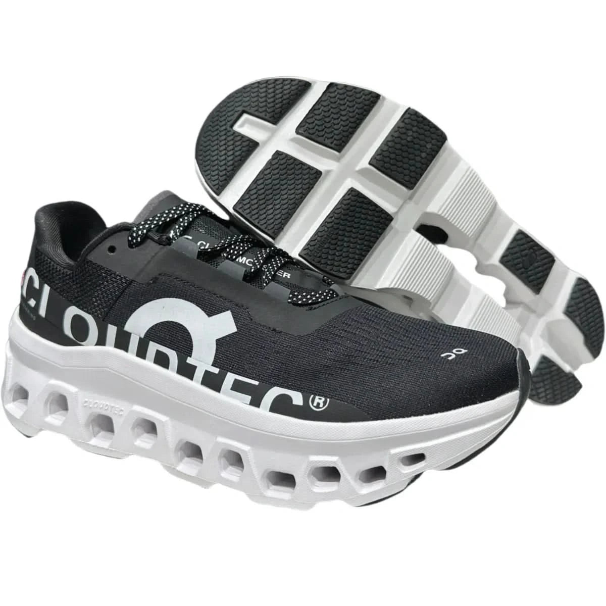 On Cloudmonster Women's Black/White - Onsrunners
