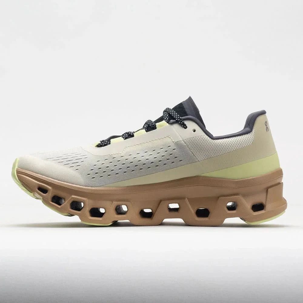 On Cloudmonster Women's Cream/Dune - Onsrunners
