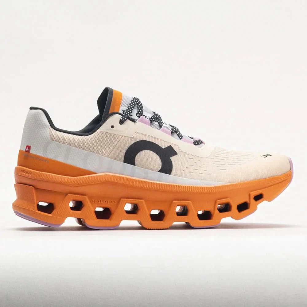 On Cloudmonster Women's Fawn/Turmeric - Onsrunners