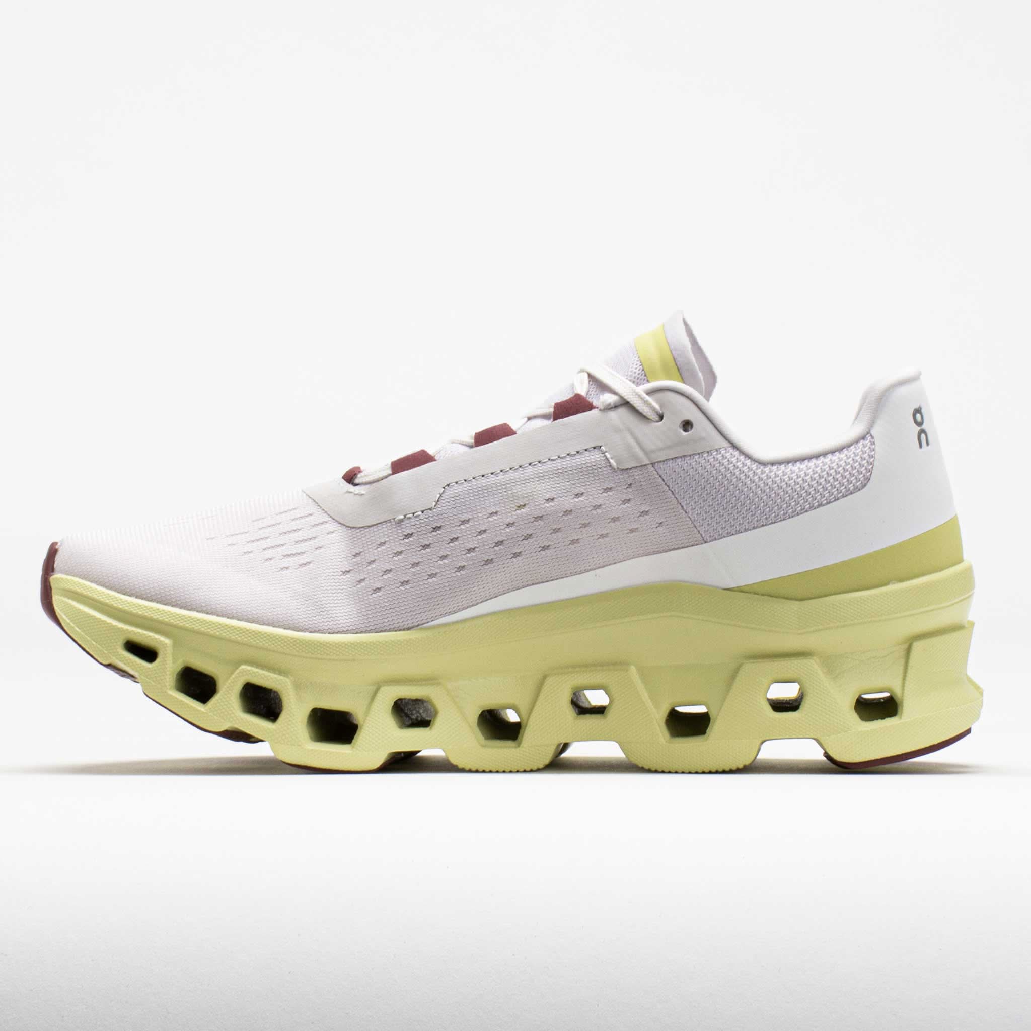 On Cloudmonster Women's Frost/Acacia - Onsrunners