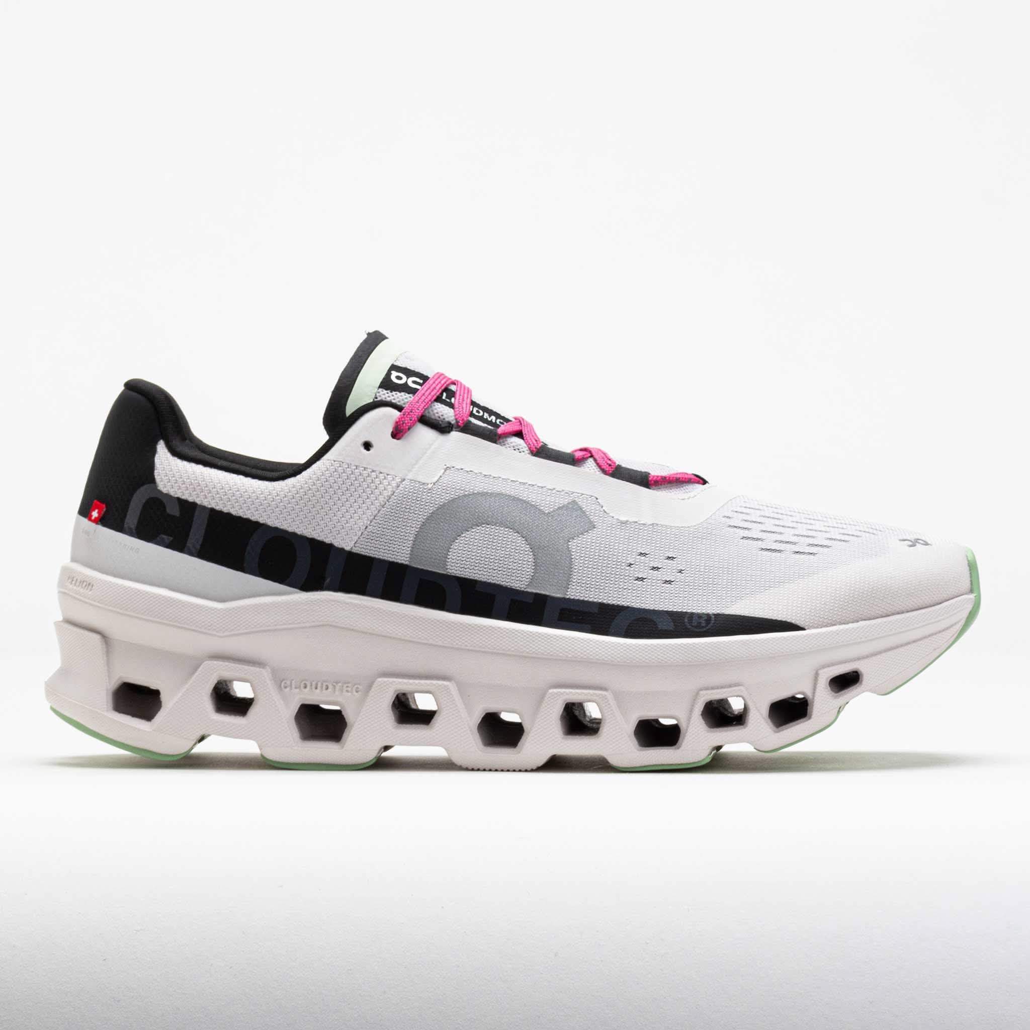 On Cloudmonster Women's Frost/Black - Onsrunners