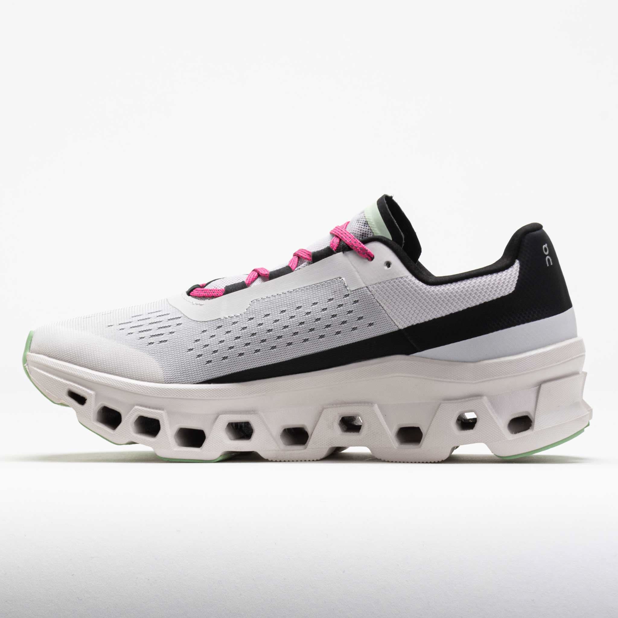 On Cloudmonster Women's Frost/Black - Onsrunners