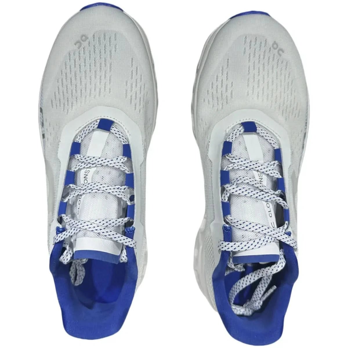 On Cloudmonster Women's White/Blue - Onsrunners