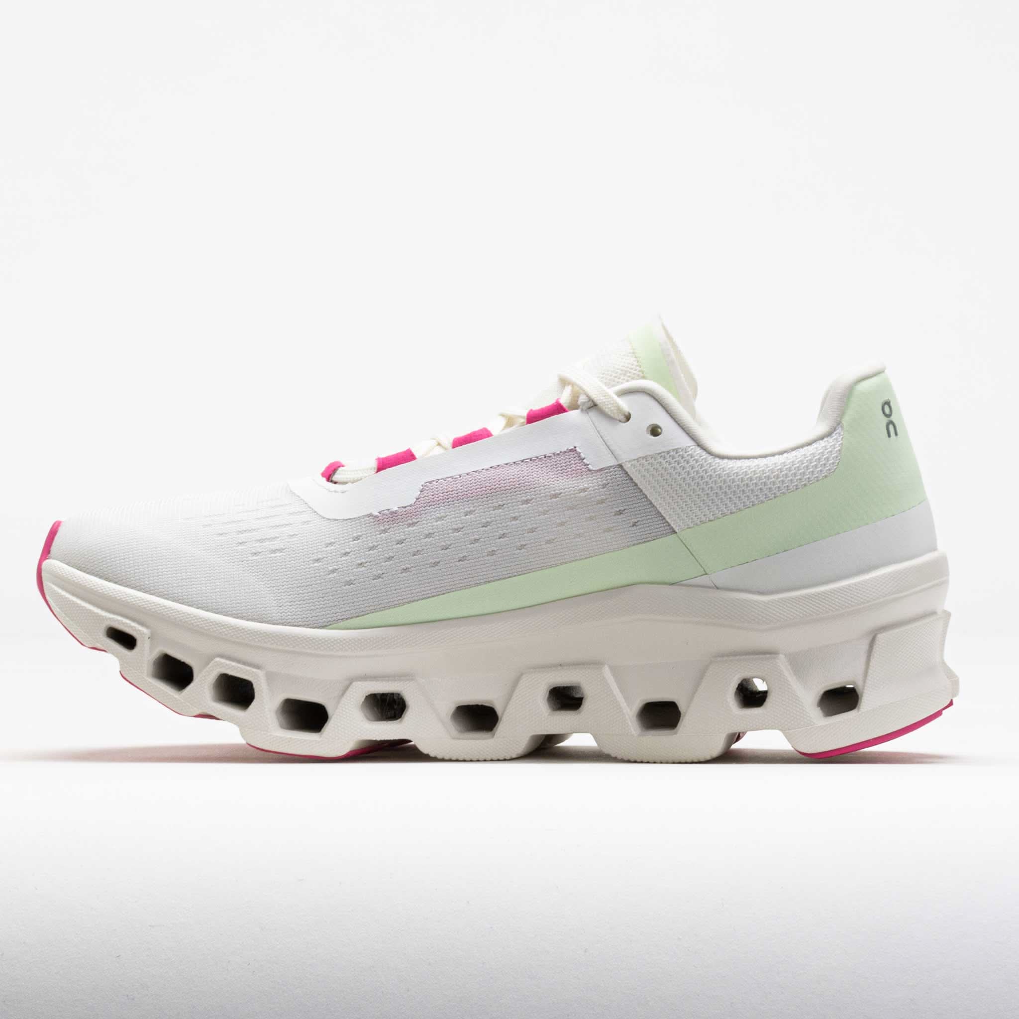 On Cloudmonster Women's White/Lima - Onsrunners