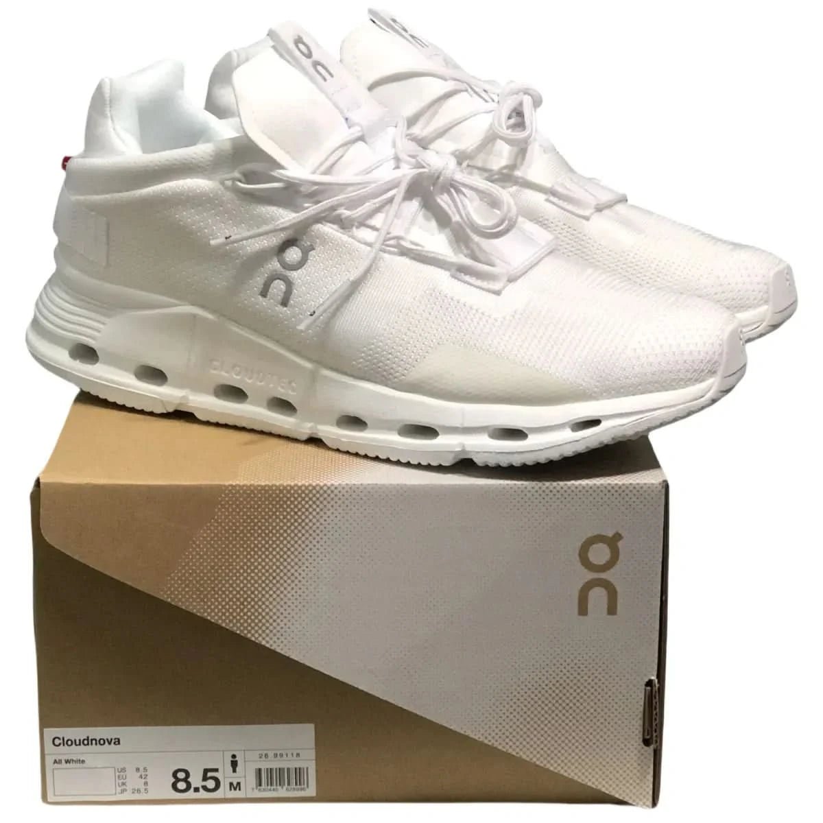 On Cloudnova Men's White - Onsrunners