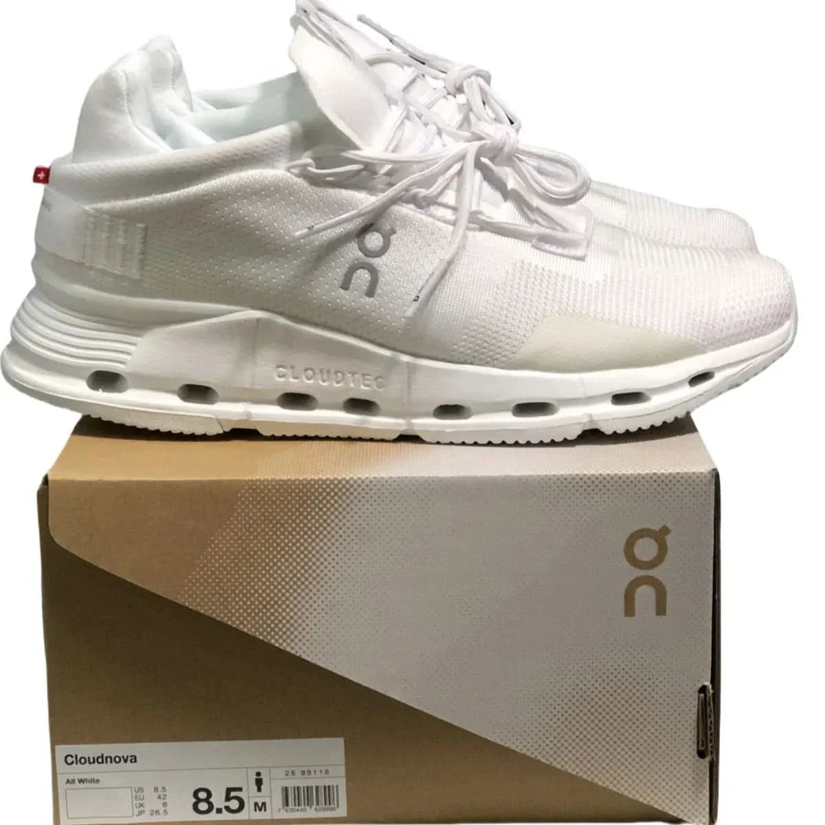 On Cloudnova Men's White - Onsrunners