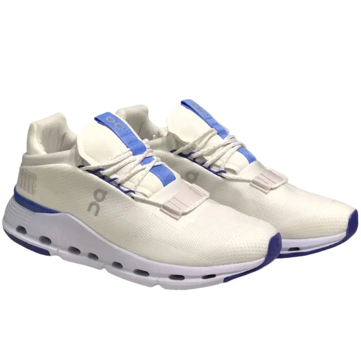 On Cloudnova Men's White/Blue - Onsrunners
