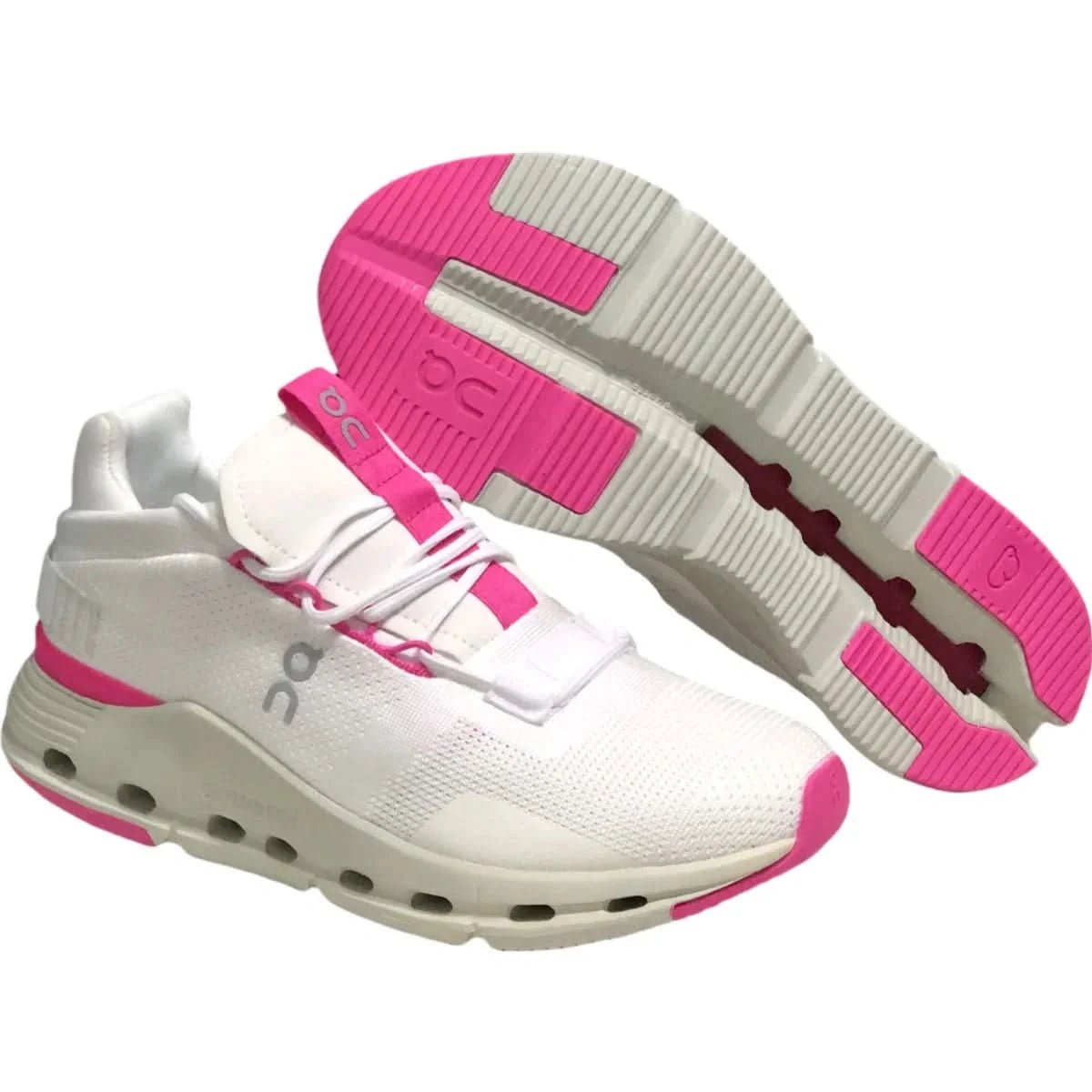On Cloudnova Men's White/Pink - Onsrunners