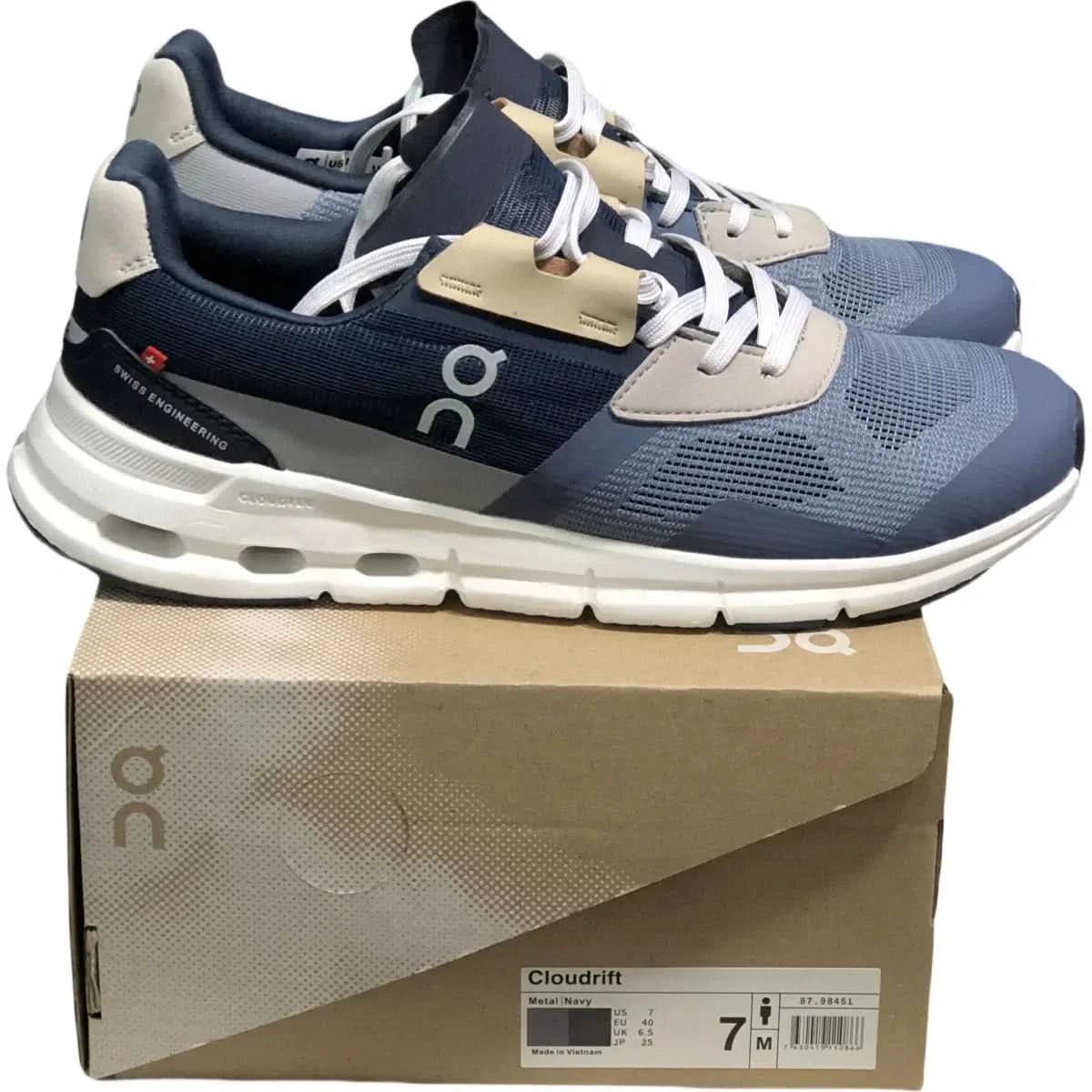 On Cloudrift Women's Navy/Blue - Onsrunners