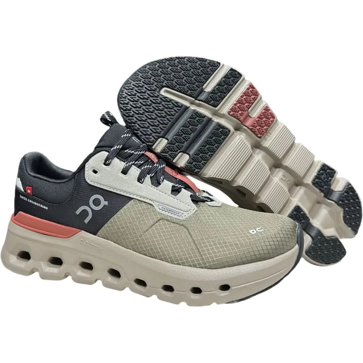 On Cloudrunner 2 Waterproof Men's Brown/Green - Onsrunners