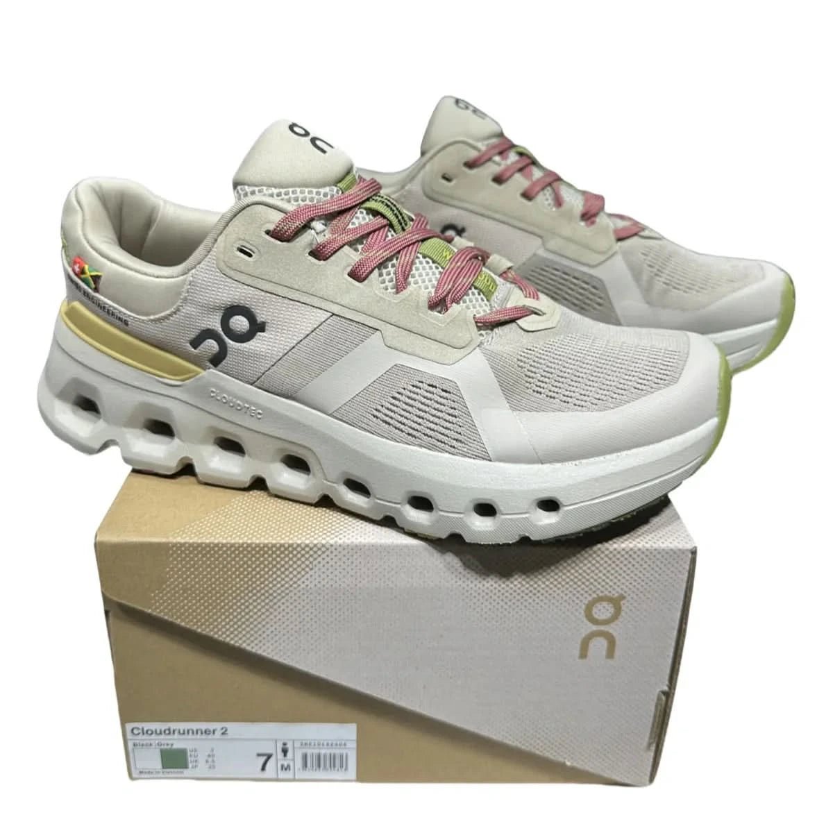 On Cloudrunner 2 Waterproof Women's Gauze/Green - Onsrunners