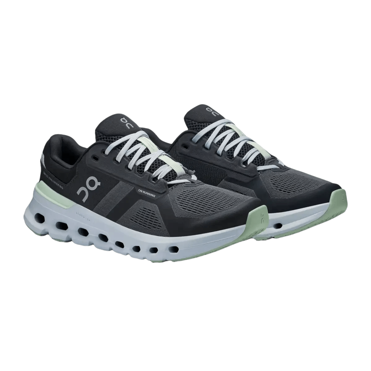 On Cloudrunner 2 Women's Slate Grey/Lima Bean Green - Onsrunners