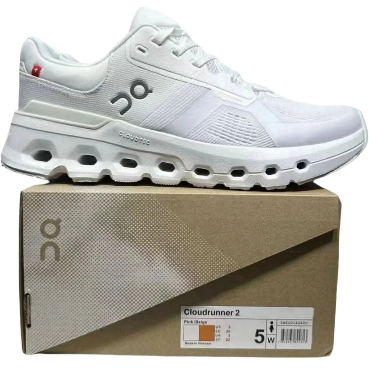 On Cloudrunner 2 Women's White - Onsrunners