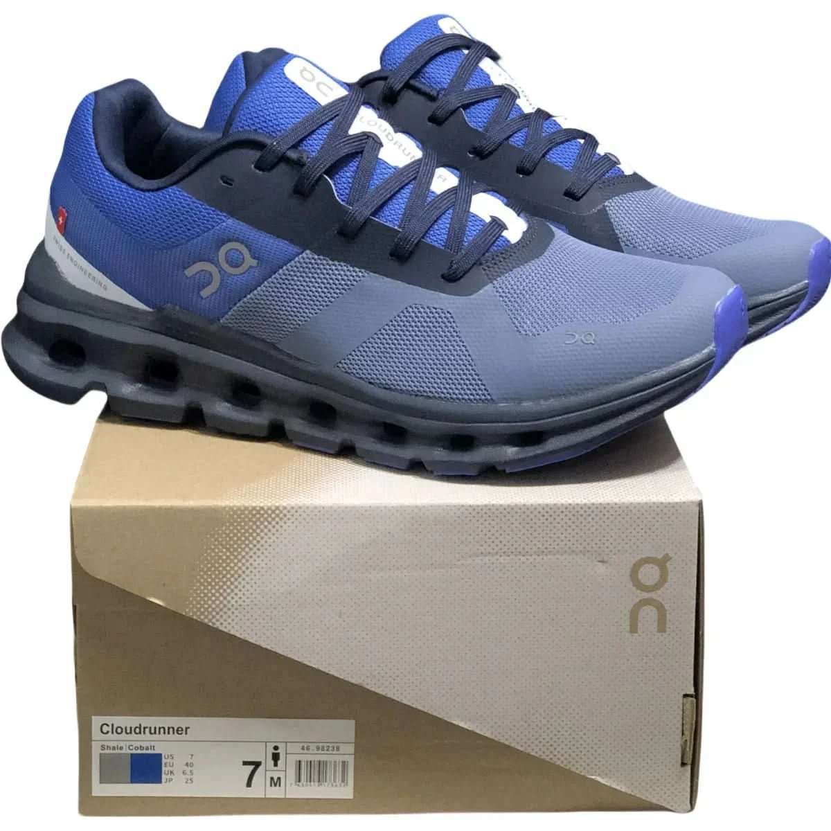 On Cloudrunner Women's Shale/Cobalt - Onsrunners
