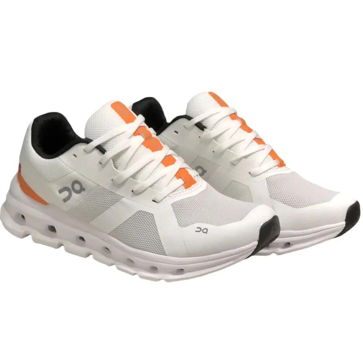 On Cloudrunner Women's Undyed White/Flame - Onsrunners