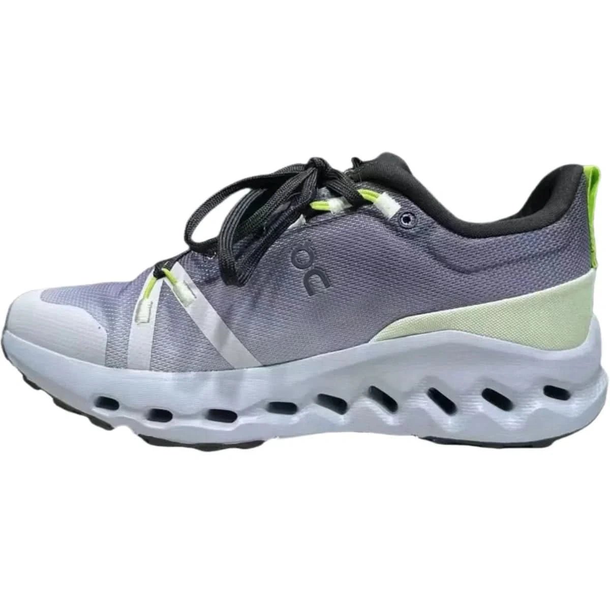 On Cloudsurfer Trail Waterproof Men's Black/Heather - Onsrunners