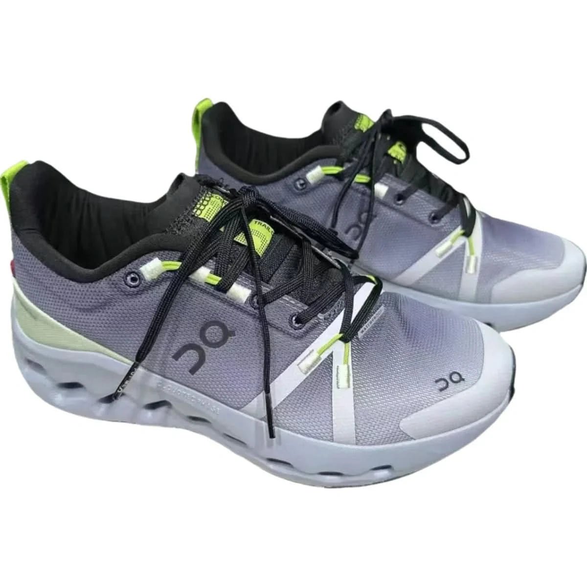 On Cloudsurfer Trail Waterproof Men's Black/Heather - Onsrunners