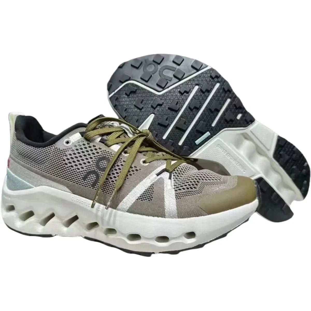 On Cloudsurfer Trail Waterproof Men's Seedling/Lilac - Onsrunners