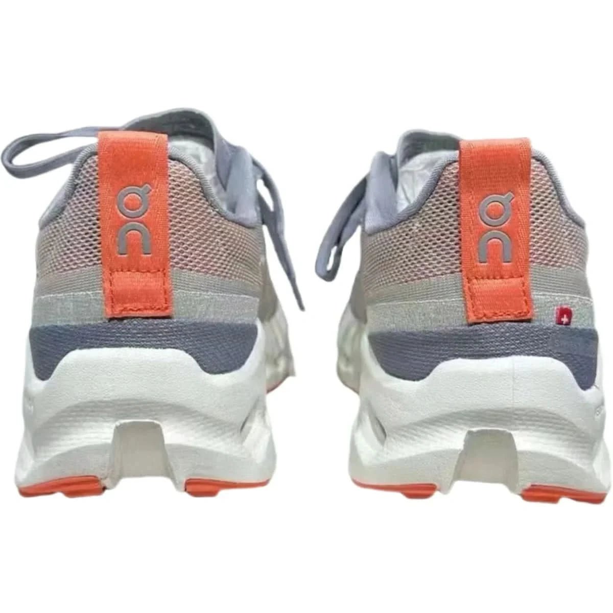 On Cloudsurfer Trail Waterproof Women's Gray/White - Onsrunners